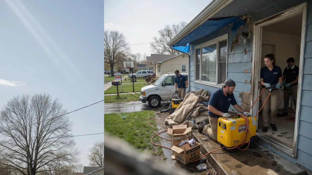 Basement Flood Cleanup in Muncy, PA near me